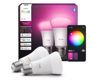 Philips Hue Inteligentna żarówka White Color Ambiance A60 E27 - 810lm (2 - 1490235 - zdjęcie 3